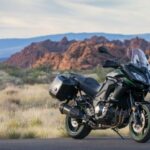 Kawasaki Versys 1000 in Snow Canyon