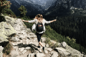 Girl outdoors