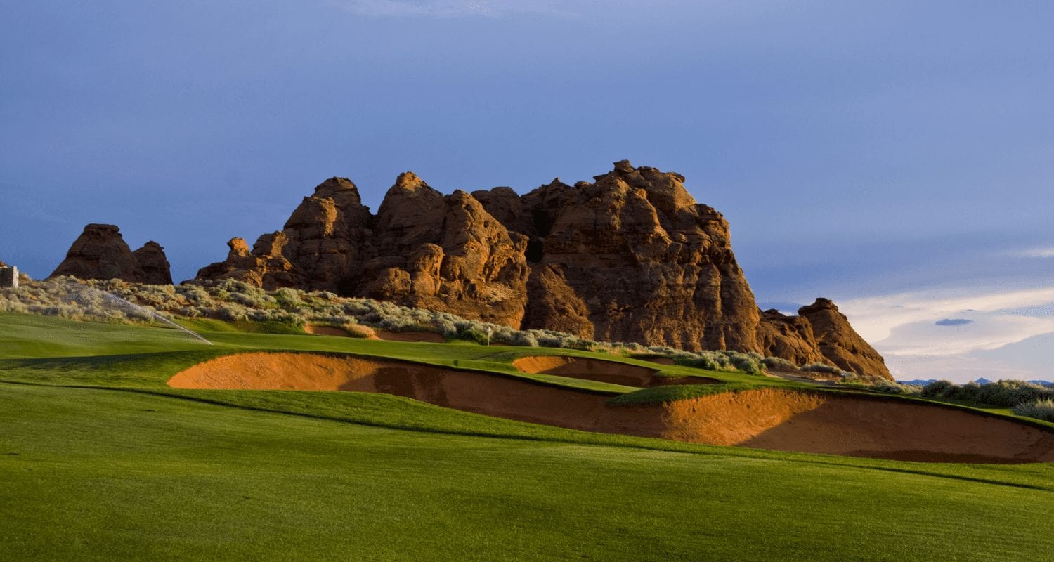 Unwind with a Round of Golf in the Shadow of Zion National Park Utah
